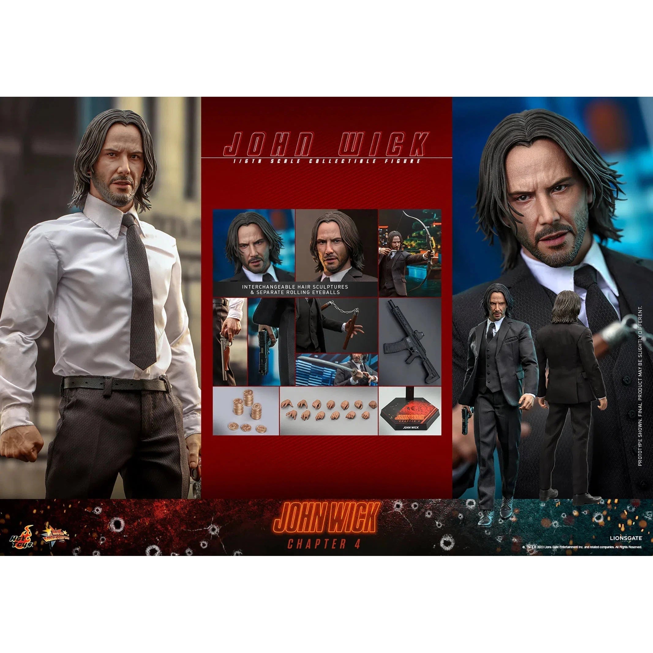 John Wick: John Wick Chapter 4: Hot Toys Hot Toys
