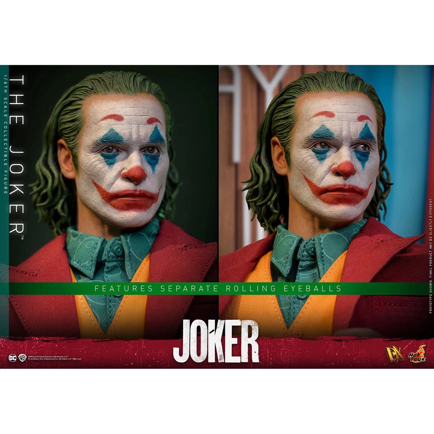 Joker: The Joker: DX42: Hot Toys by Hot Toys – Action Figure, [scale], UK stockist Planet Action Figures
