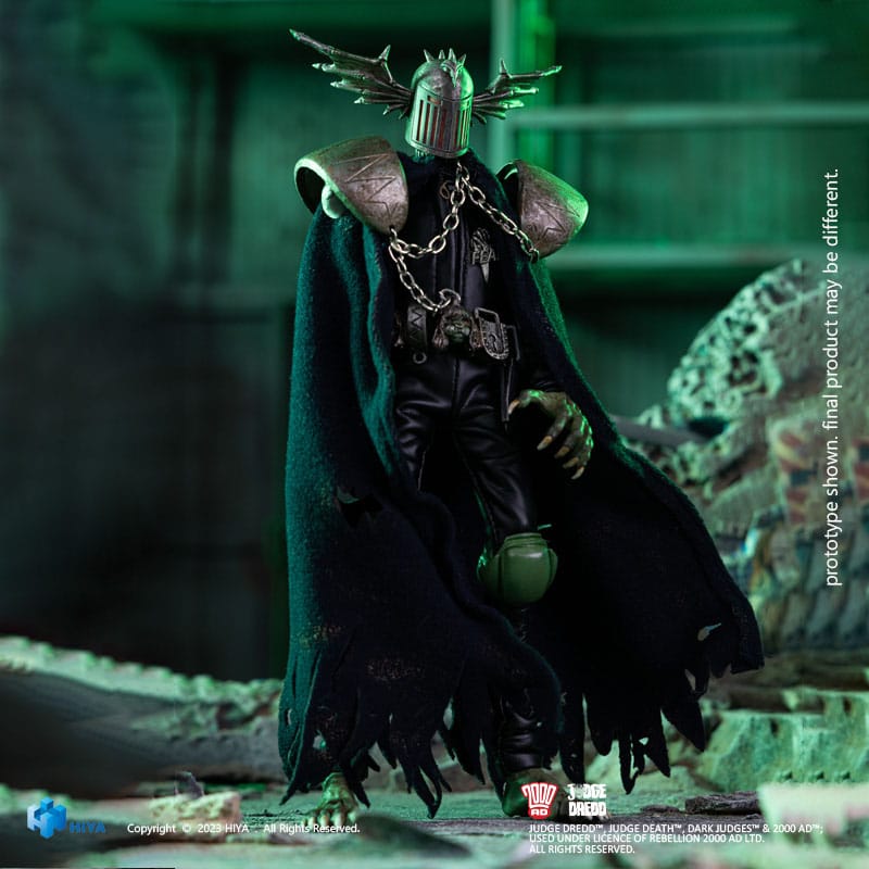Judge Dredd: Judge Fear: Exquisite Super Series: 1/12 Action Figure - Hiya Toys Action Figures