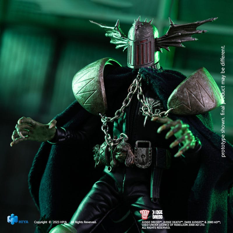 Judge Dredd: Judge Fear: Exquisite Super Series: 1/12 Action Figure - Hiya Toys Action Figures