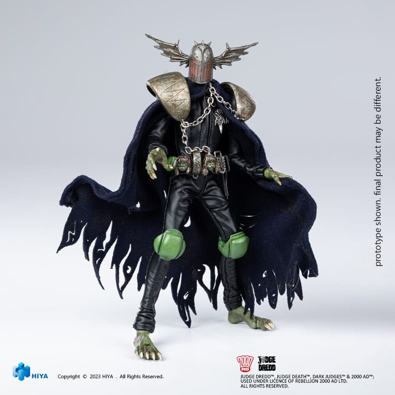 Judge Dredd: Judge Fear: Exquisite Super Series: 1/12 Action Figure - Hiya Toys Action Figures