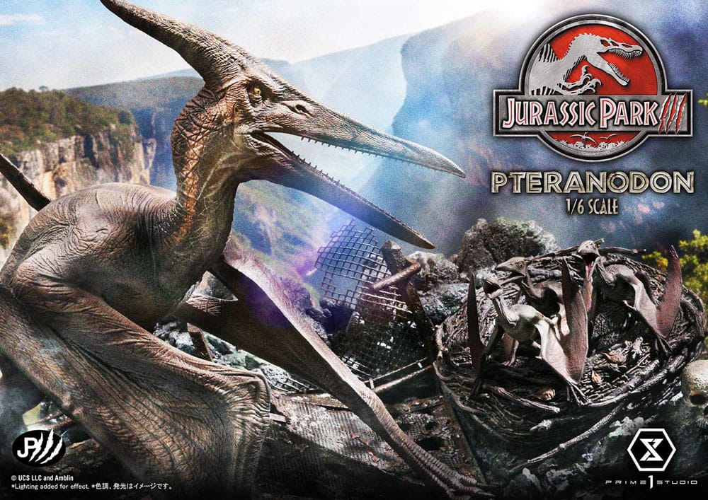 Jurassic Park III: Pteranodon (Bonus Version): Legacy Museum Collection 1/6 Scale Statue - Prime 1 Studio Statue
