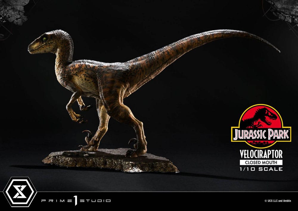 Jurassic Park Prime Collectibles Statue 1/10 Velociraptor Closed Mouth 19 cm - Prime 1 Studio Statues