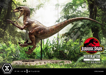Jurassic Park Prime Collectibles Statue 1/10 Velociraptor Jump 21 cm - Prime 1 Studio Statues