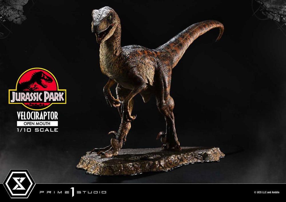 Jurassic Park Prime Collectibles Statue 1/10 Velociraptor Open Mouth 19 cm - Prime 1 Studio Statues