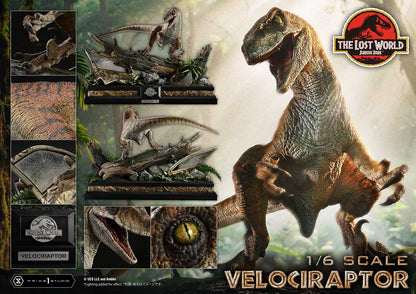Jurassic Park: The Lost World: Velociraptor (Bonus Ver.): Legacy Museum Collection 1/6 Scale Limited Edition Statue - Prime 1 Studio Statue