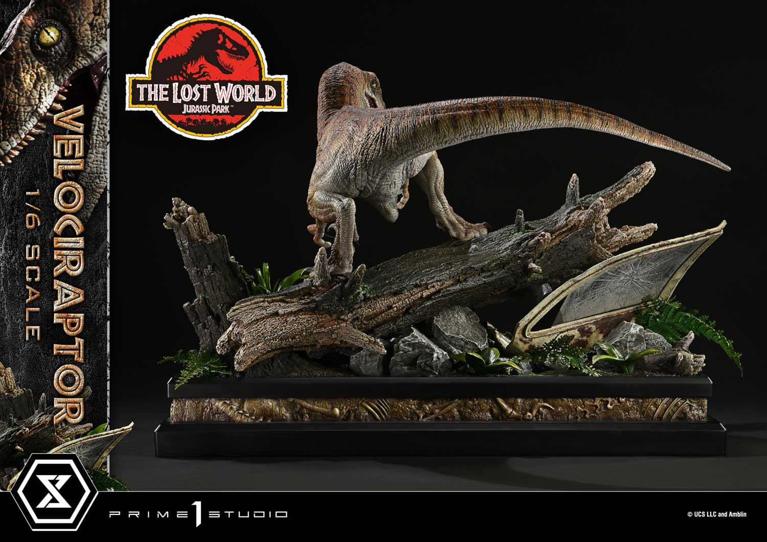 Prime 1 Studio Jurassic Park: The Lost World: Velociraptor (Bonus