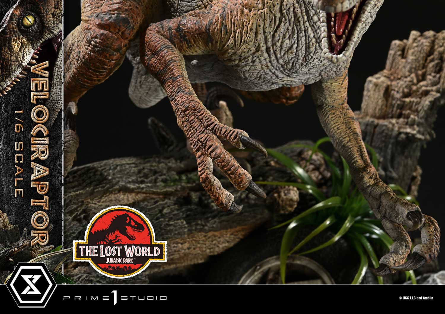 Prime 1 Studio Jurassic Park: The Lost World: Velociraptor (Bonus
