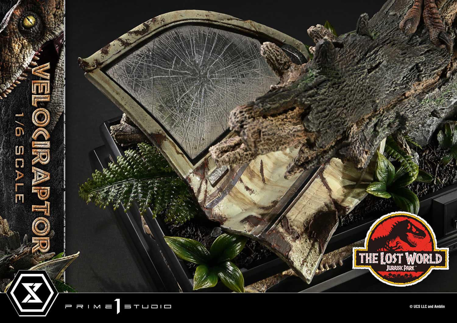 Prime 1 Studio Jurassic Park: The Lost World: Velociraptor (Bonus