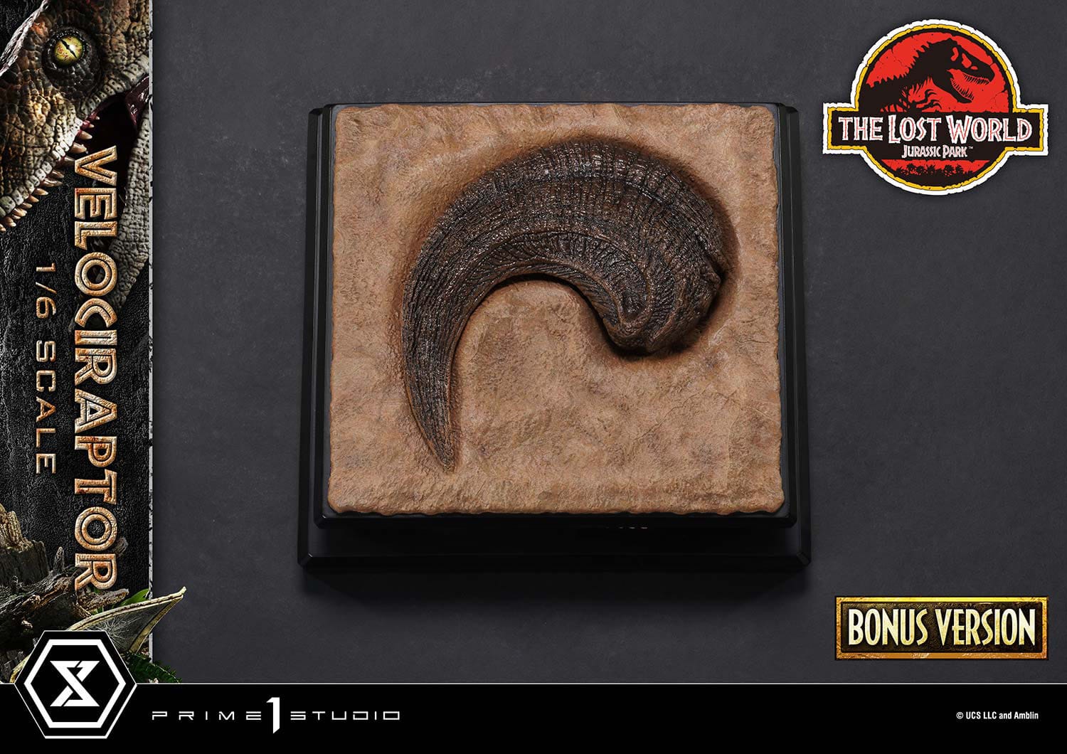 Jurassic Park: The Lost World: Velociraptor (Bonus Ver.): Legacy Museum Collection 1/6 Scale Limited Edition Statue - Prime 1 Studio Statue