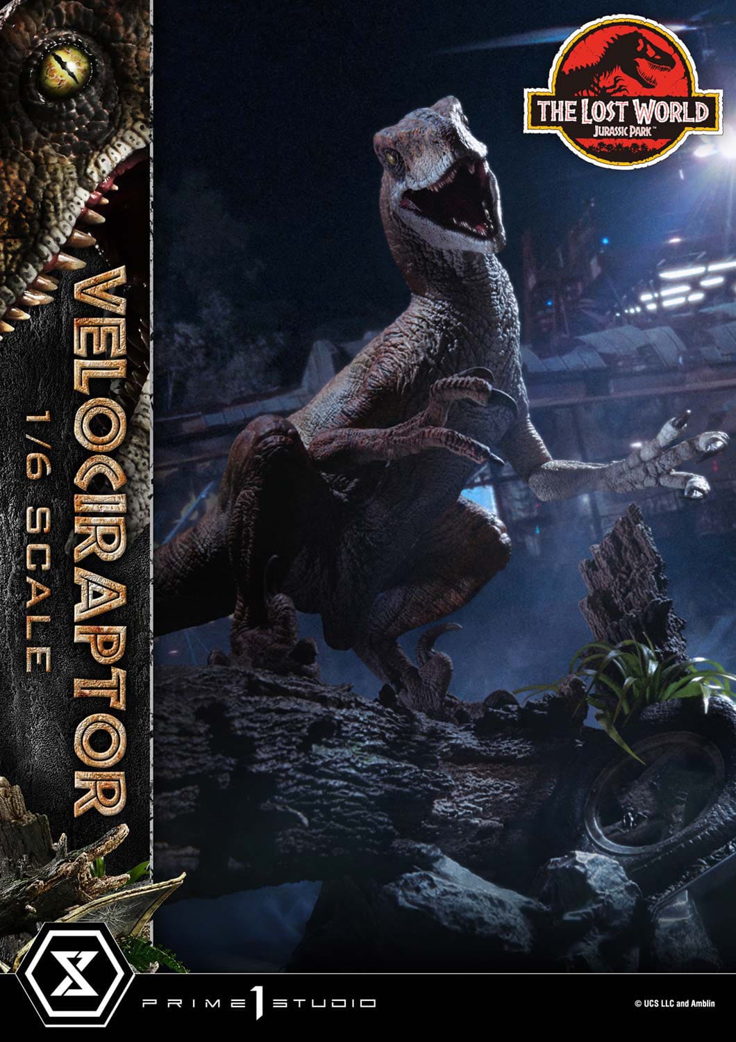 Jurassic Park: The Lost World: Velociraptor: Legacy Museum Collection 1/6 Scale Statue - Prime 1 Studio Statue