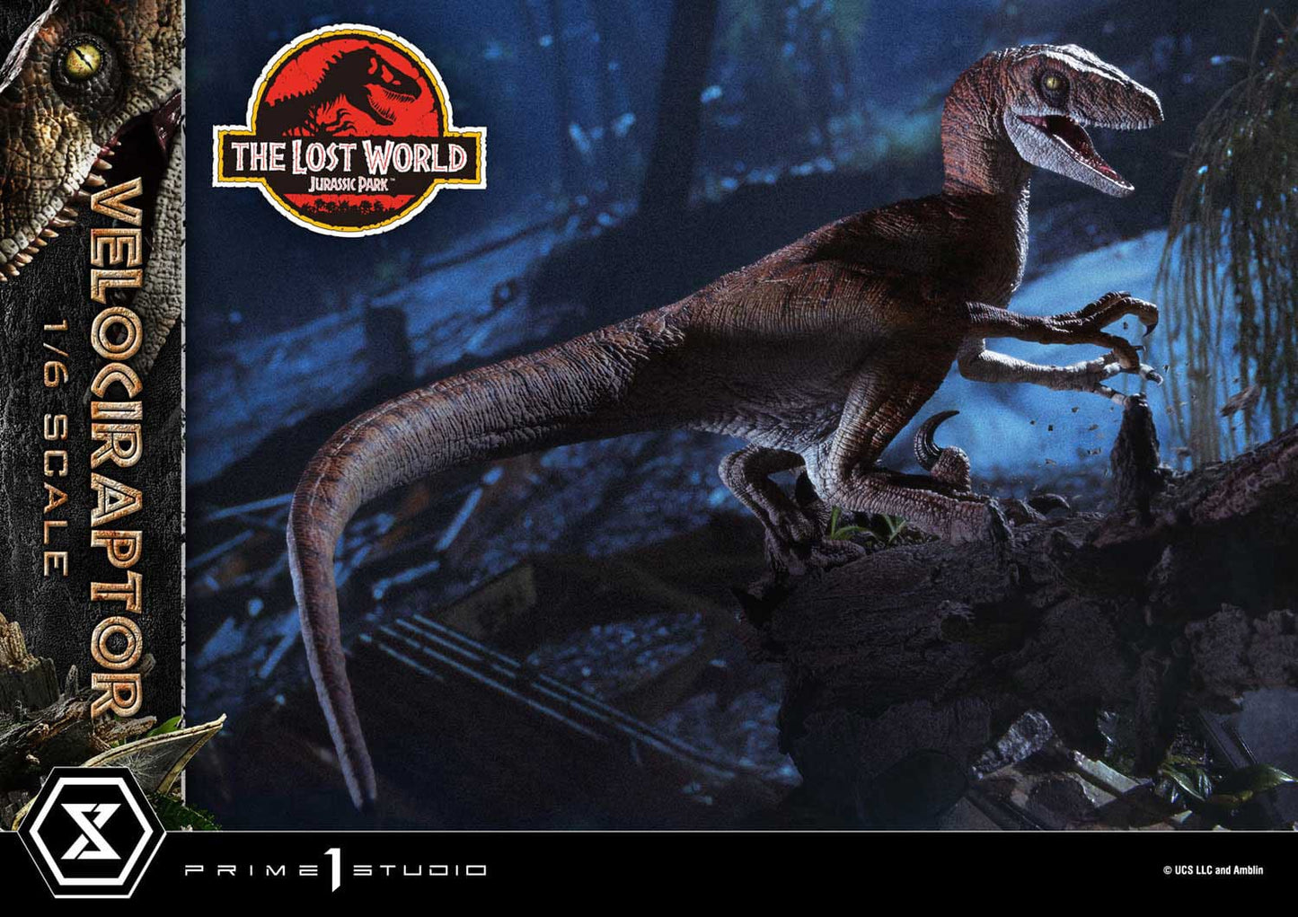 Jurassic Park: The Lost World: Velociraptor: Legacy Museum Collection 1/6 Scale Statue - Prime 1 Studio Statue