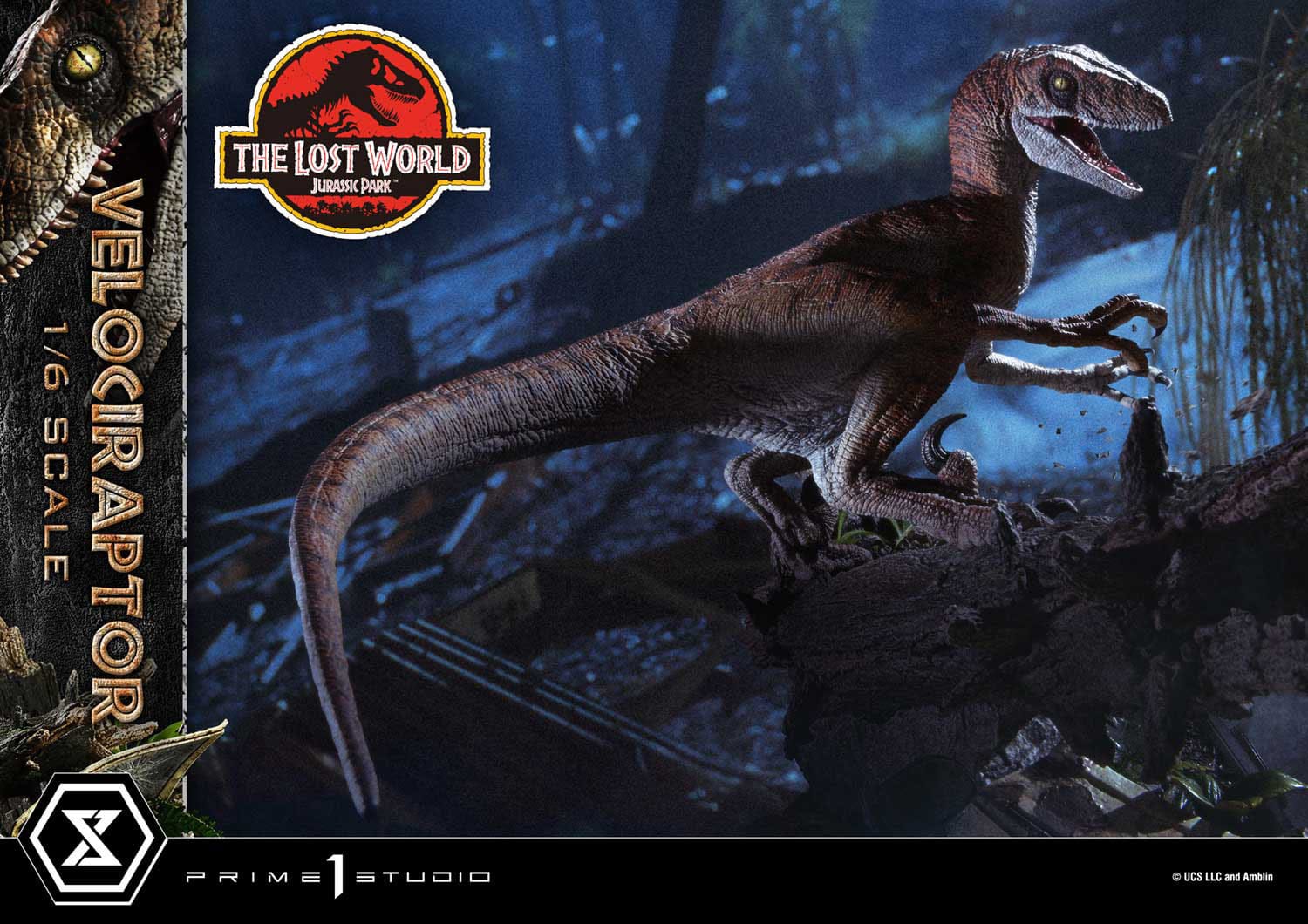 Jurassic Park: The Lost World: Velociraptor: Legacy Museum Collection 1/6 Scale Statue - Prime 1 Studio Statue