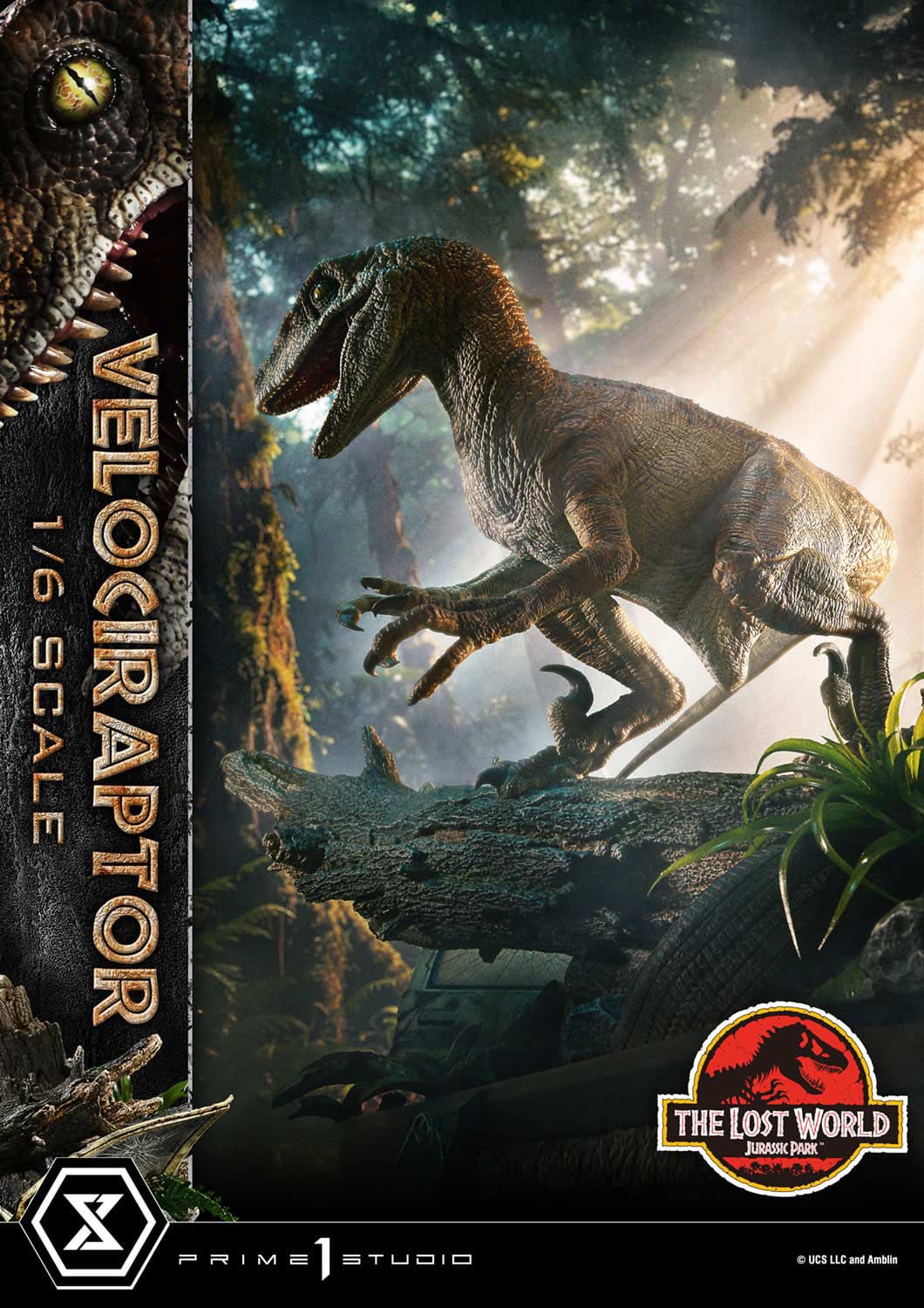 Jurassic Park: The Lost World: Velociraptor: Legacy Museum Collection 1/6 Scale Statue - Prime 1 Studio Statue