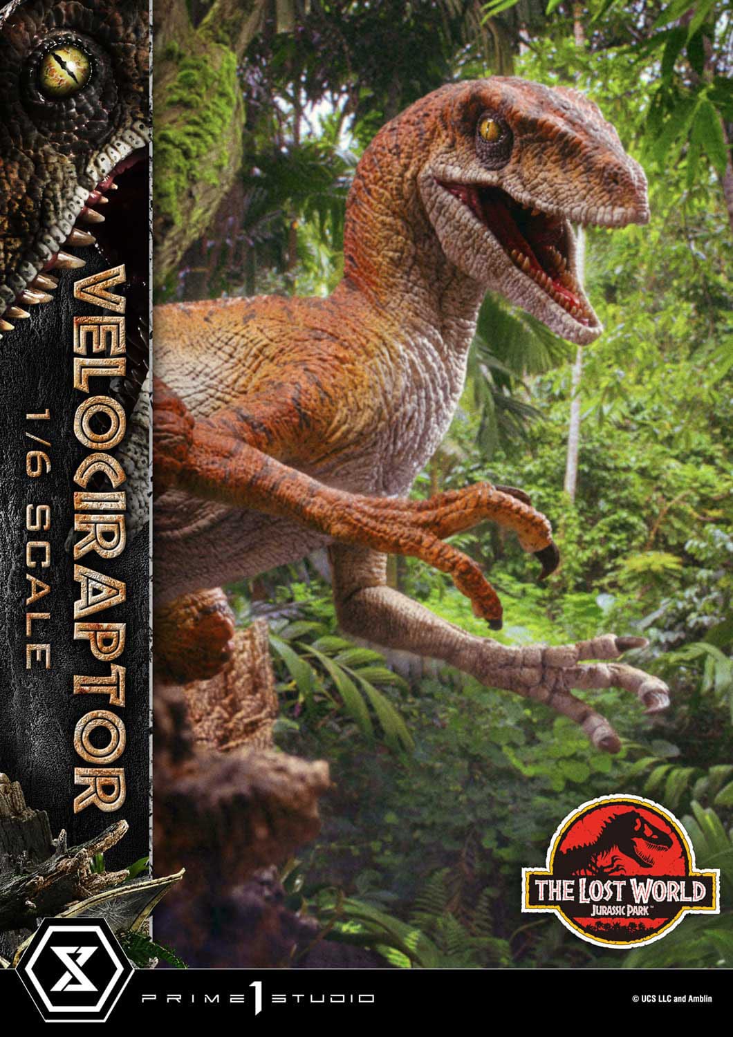 Jurassic Park: The Lost World: Velociraptor: Legacy Museum Collection 1/6 Scale Statue - Prime 1 Studio Statue