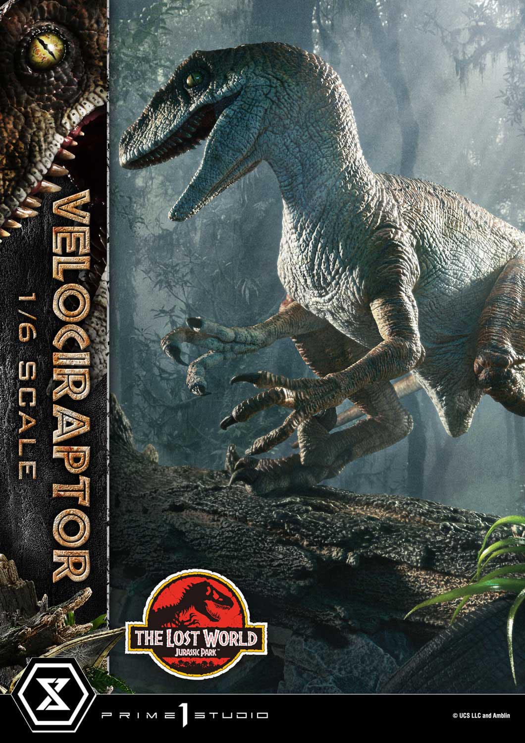 Jurassic Park: The Lost World: Velociraptor: Legacy Museum Collection 1/6 Scale Statue - Prime 1 Studio Statue