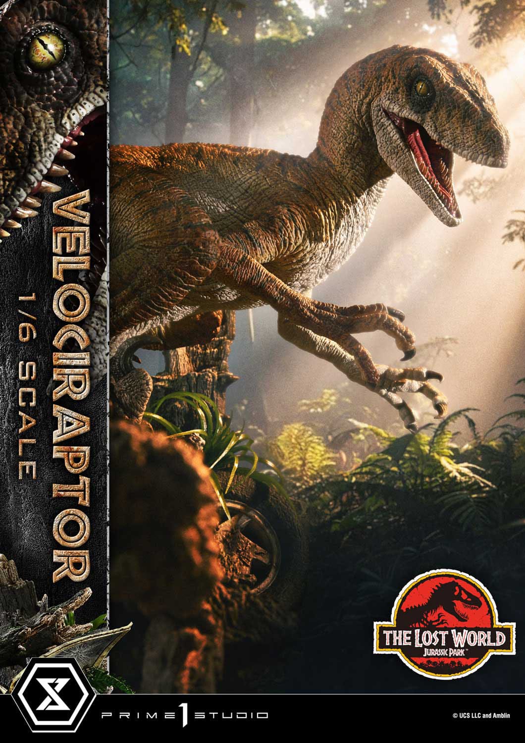 Jurassic Park: The Lost World: Velociraptor: Legacy Museum Collection 1/6 Scale Statue - Prime 1 Studio Statue