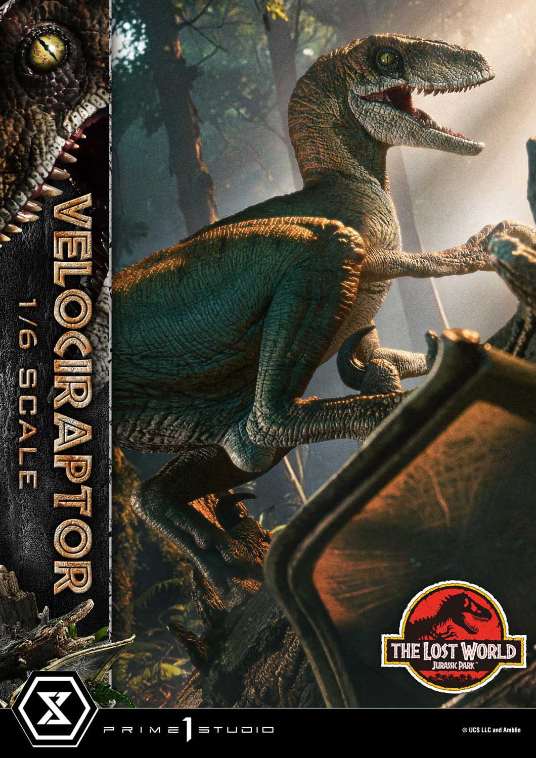 Jurassic Park: The Lost World: Velociraptor: Legacy Museum Collection 1/6 Scale Statue - Prime 1 Studio Statue
