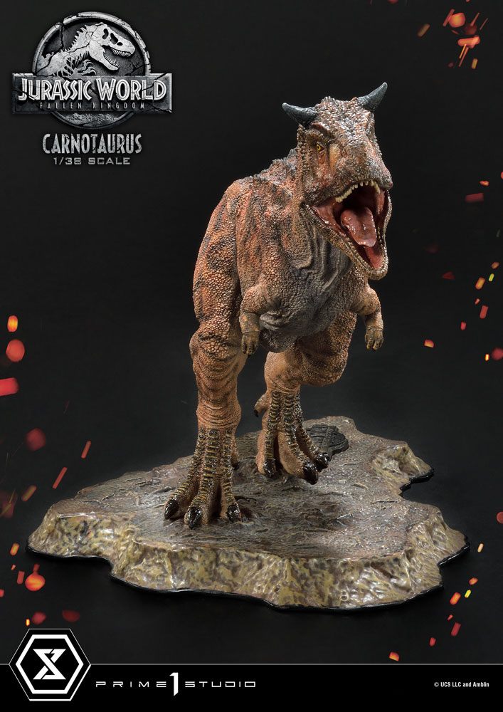 Jurassic World: Fallen Kingdom Prime Collectibles PVC Statue 1/38 Carnotaurus 16 cm - Prime 1 Studio Statues