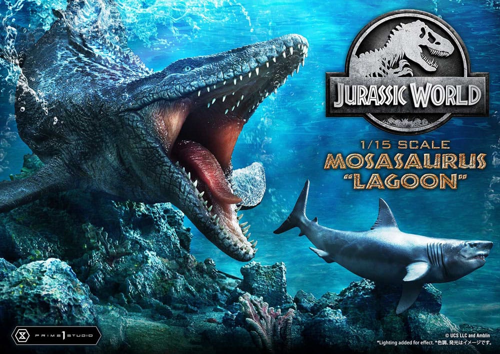 Jurassic World Legacy Museum Collection Statue 1/15 Mosasaurus "Lagoon" 5 - Prime 1 Studio Statue