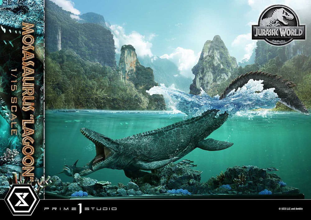 Jurassic World Legacy Museum Collection Statue 1/15 Mosasaurus "Lagoon" 5 - Prime 1 Studio Statue
