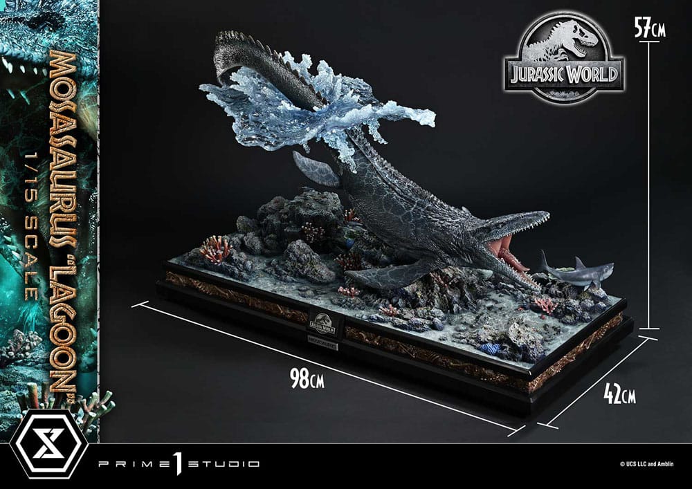 Jurassic World Legacy Museum Collection Statue 1/15 Mosasaurus "Lagoon" 5 - Prime 1 Studio Statue