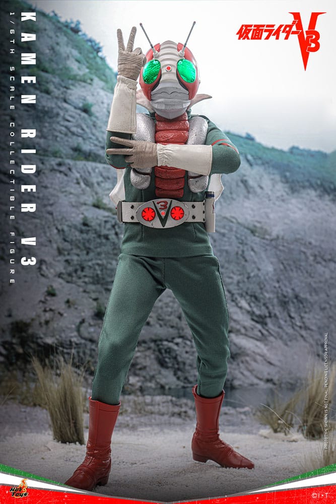 Hot Toys Kamen Rider V3: Kamen Rider V3: 1/6 — Official Stockist