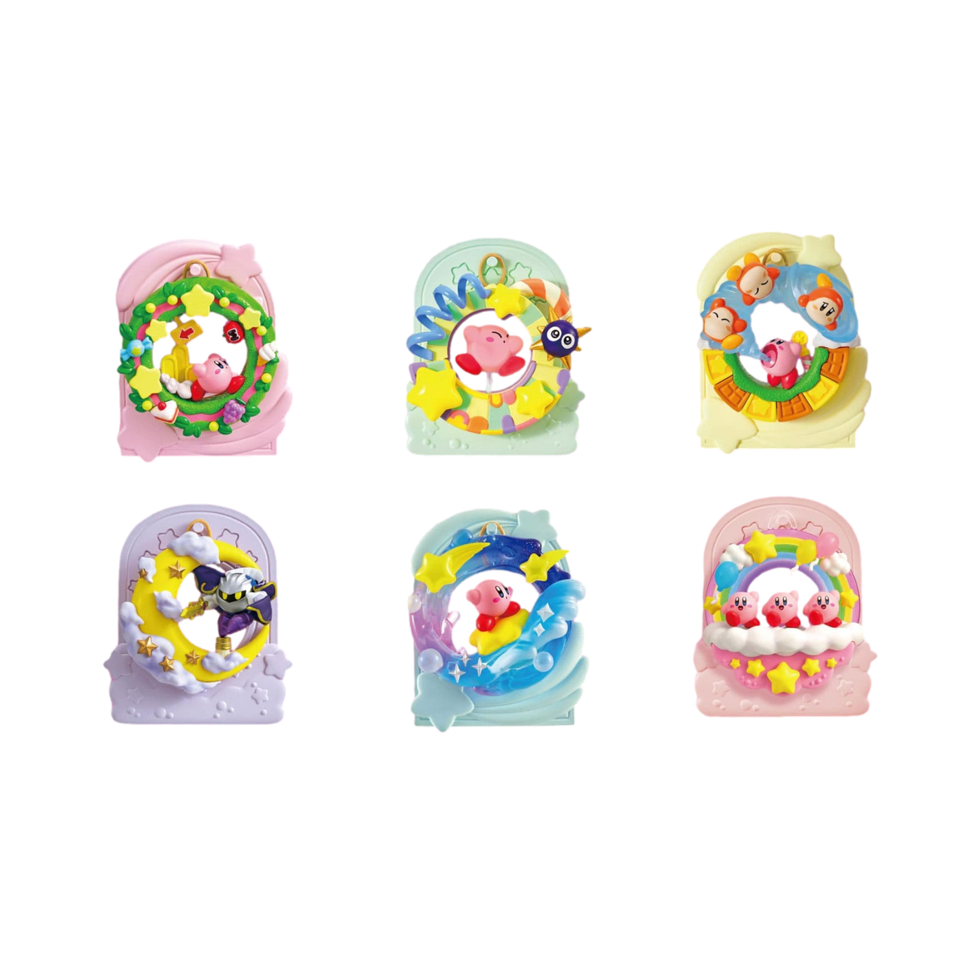 Kirby: Round Loop: Boxed Set of 6 Figures - Re-Ment Blind Box