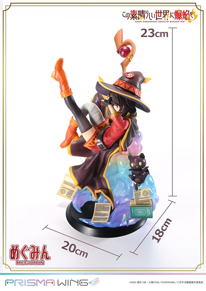 Konusuba - An Explosion on This Wonderful World! Prisma Wing PVC Statue 1/7 Megumin 23 cm - Prime 1 Studio Statues