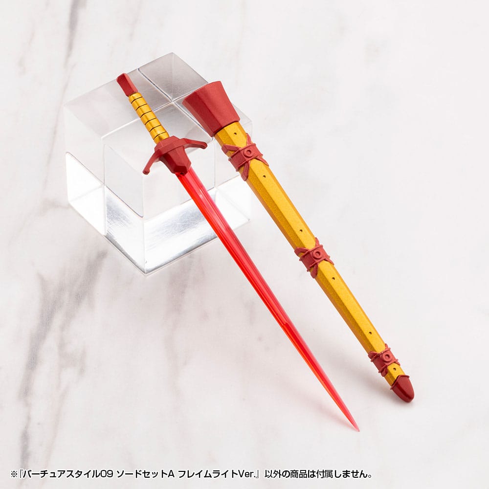 Kotobukiya M.S.G. Model Kit Accessory Set Virtuous Style 09 Sword Set A Flamerite Ver. - Kotobukiya Model kits