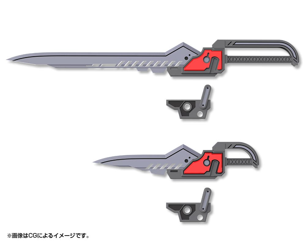 Kotobukiya M.S.G. Model Kit Accessory Set Weapon Unit 51 Customize Blade Set 01 - Kotobukiya Model kits