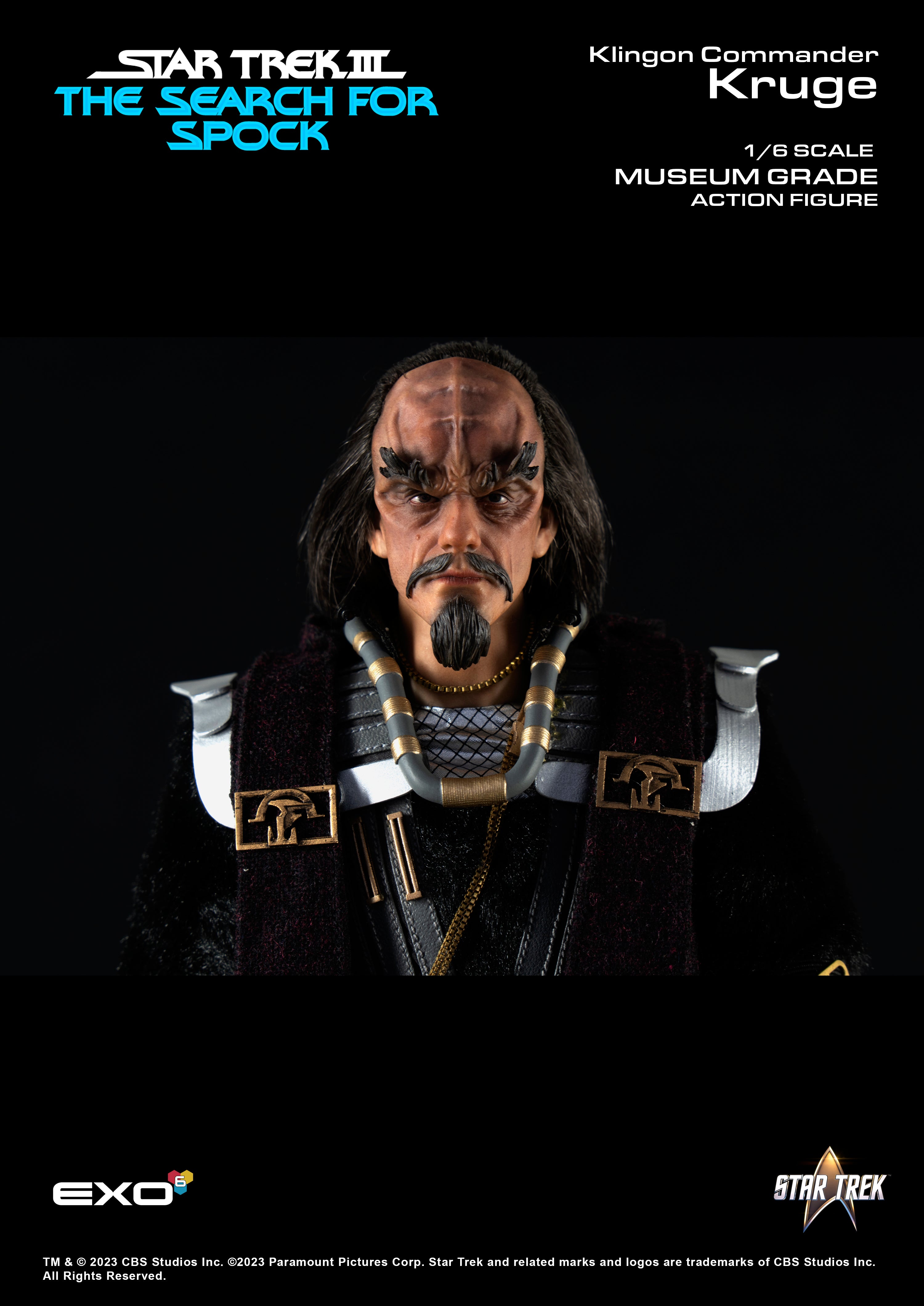 Klingon Commander Kruge: Star Trek III: The Search For Spock: EX0-6