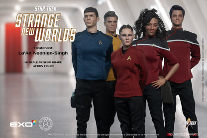 Star Trek: Strange New Worlds Lieutenant La'An Noonien-Singh 1/6 Scale Action Figure - EXO-6 Action Figures