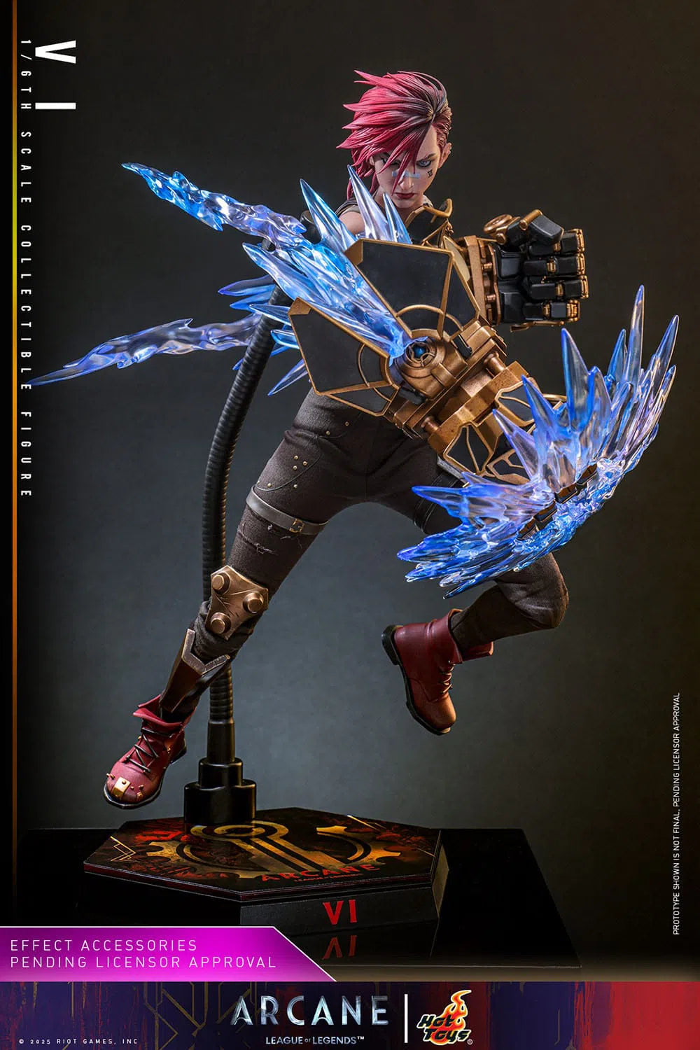 League Of Legends: Arcane: VI: 1/6th - Hot Toys Action Figures