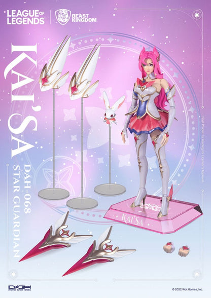League of Legends Dynamic 8ction Heroes Action Figure 1/9 Star Guardian Kai'Sa 19 cm - Beast Kingdom Toys Action figures