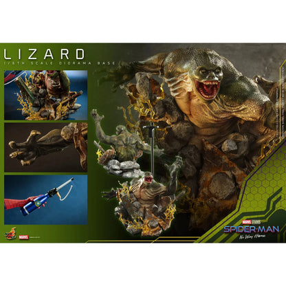 Lizard Diorama Base: Spider-Man: No Way Home: Marvel - Hot Toys Action Figure