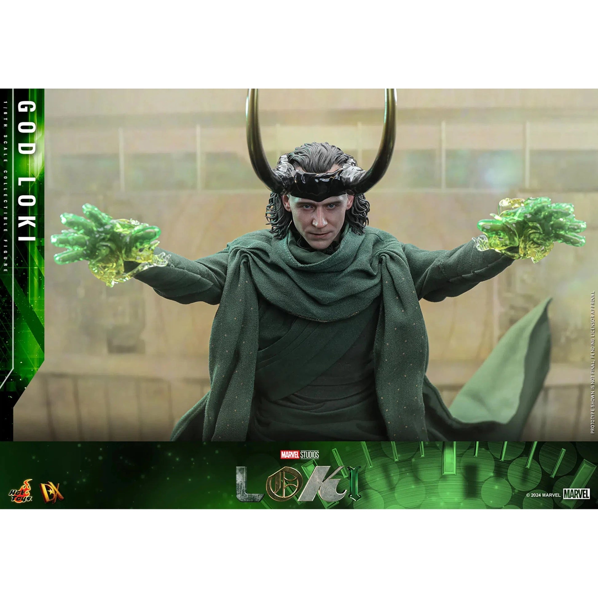 Loki: Season 2: God Loki: DX40 Figure - Hot Toys Action Figures