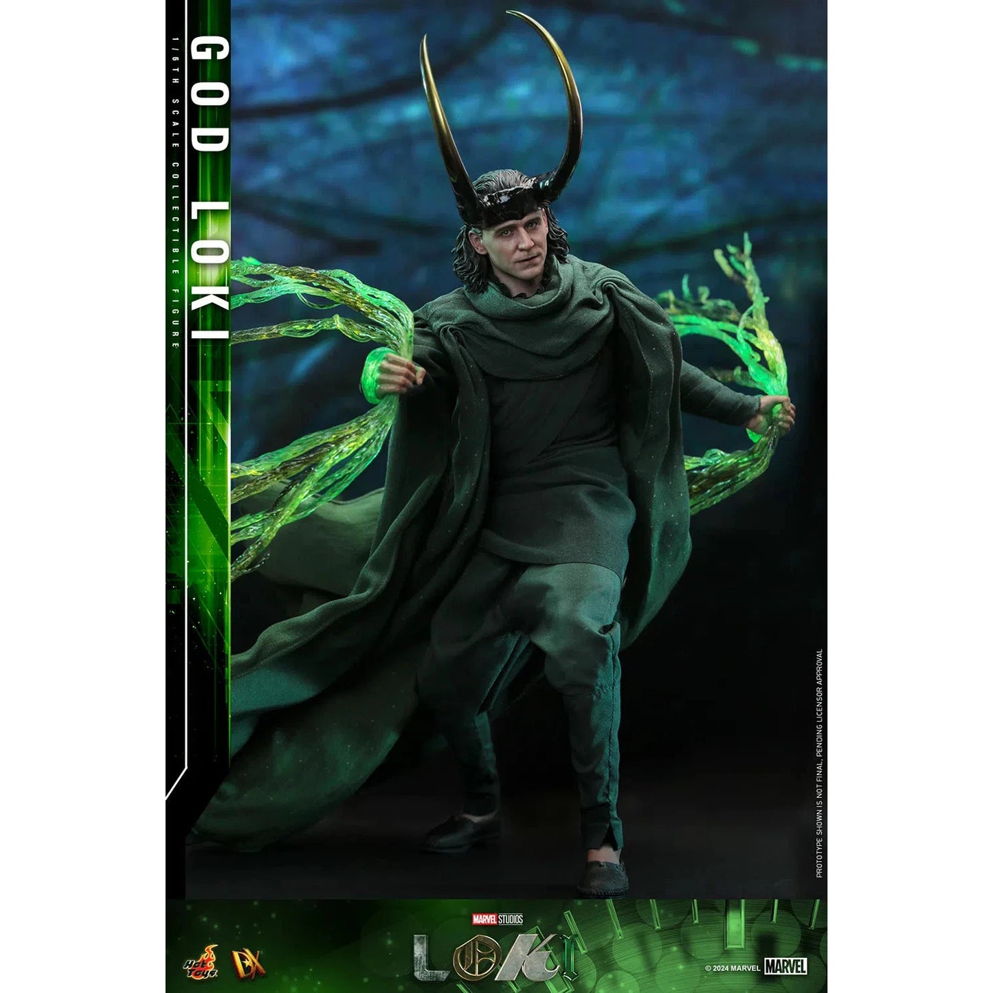 Loki: Season 2: God Loki: DX40 Figure - Hot Toys Action Figures