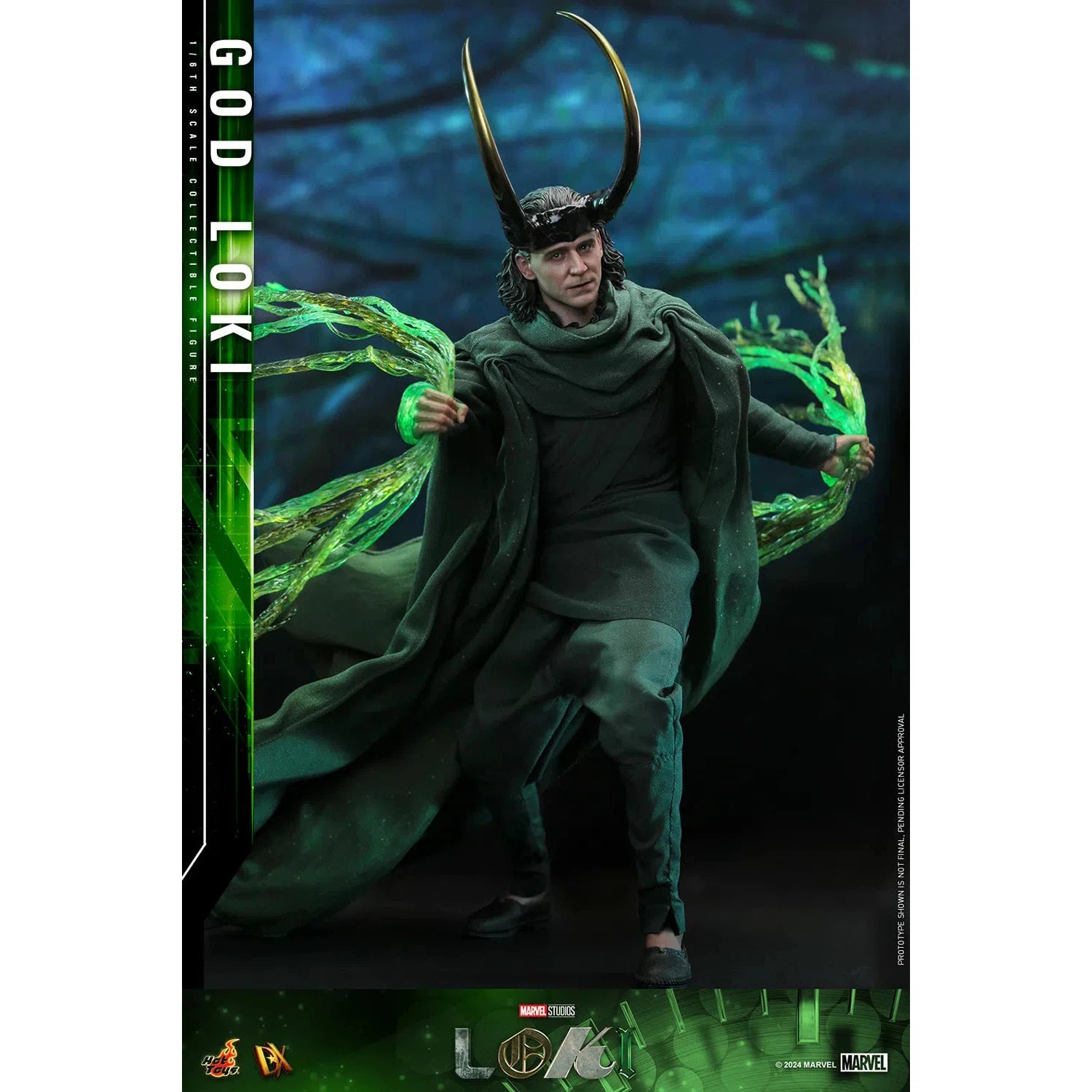 Loki: Season 2: God Loki: DX40 Figure - Hot Toys Action Figures