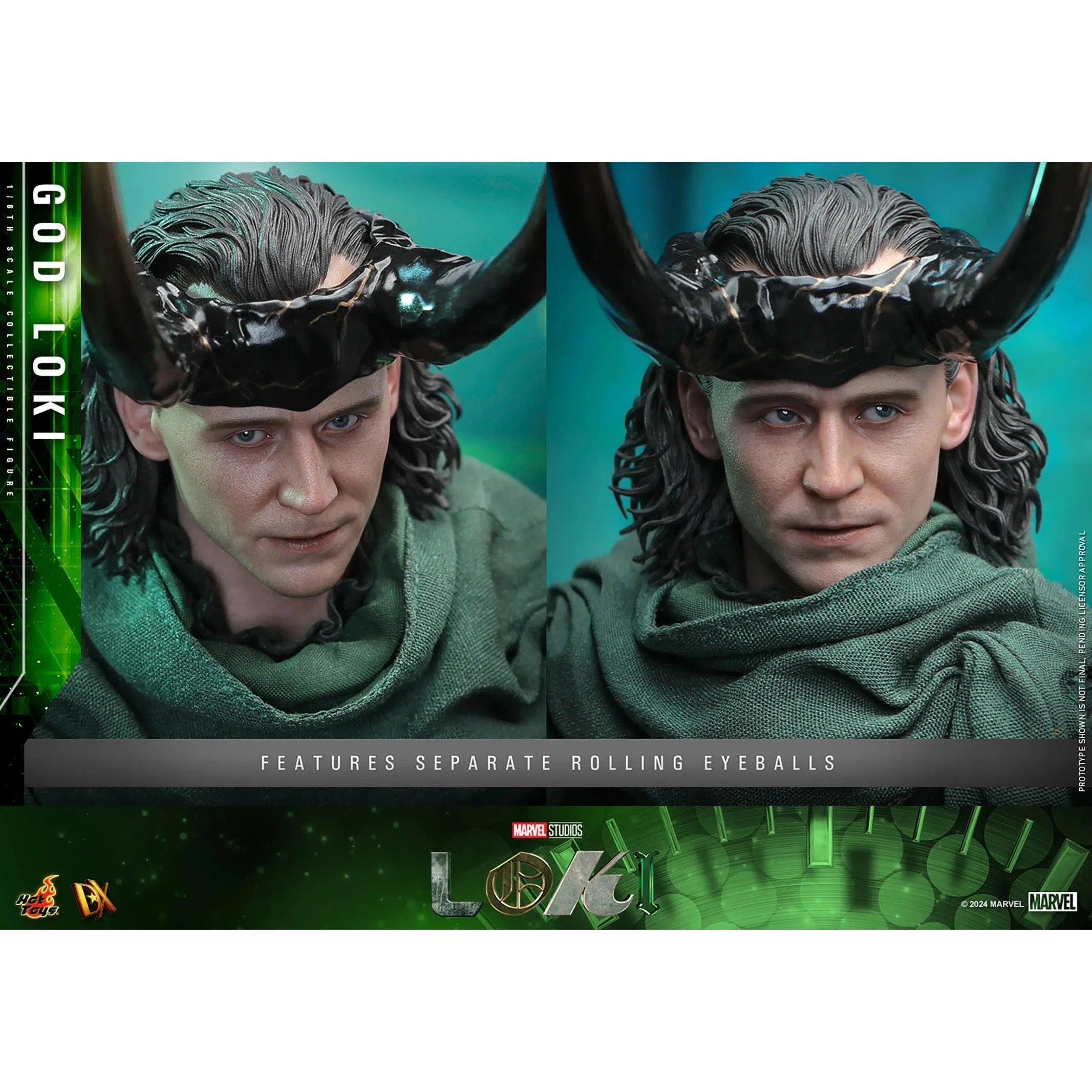 Loki: Season 2: God Loki: DX40: Sixth Scale Figure Hot Toys