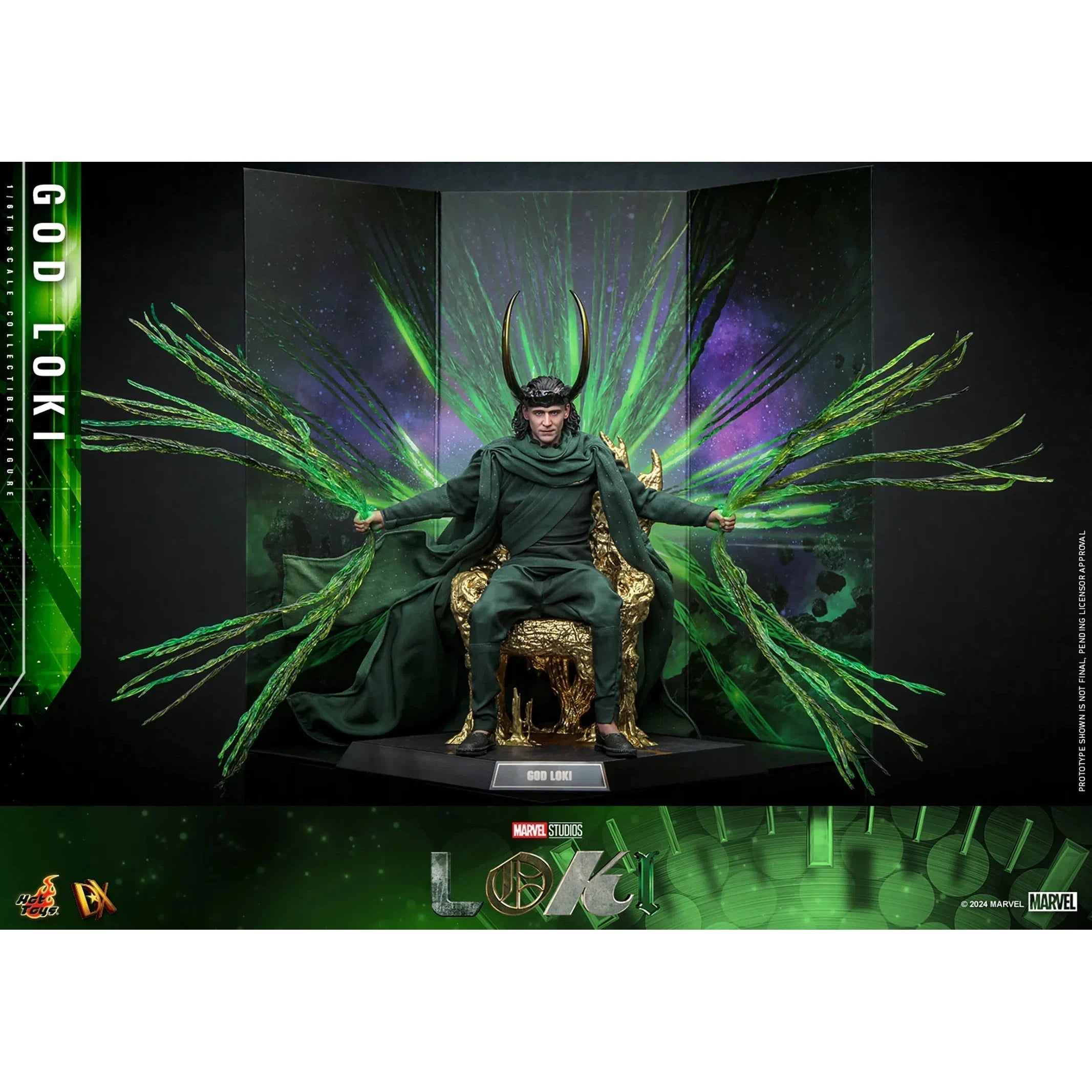 Loki: Season 2: God Loki: DX40: Sixth Scale Figure Hot Toys