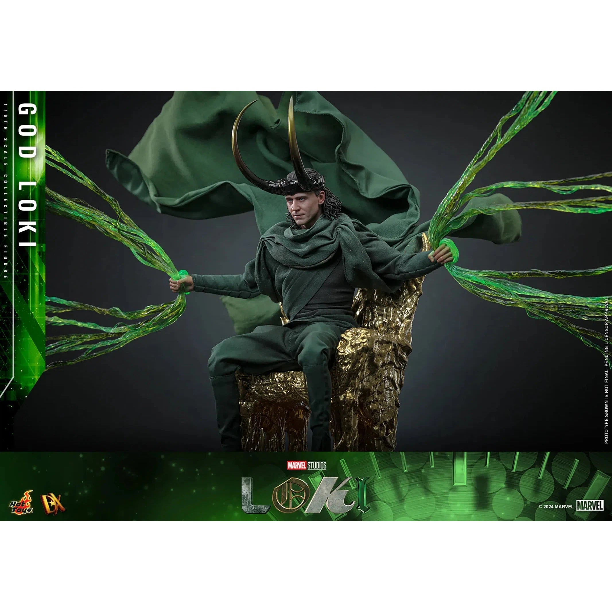 Loki: Season 2: God Loki: DX40: Sixth Scale Figure Hot Toys