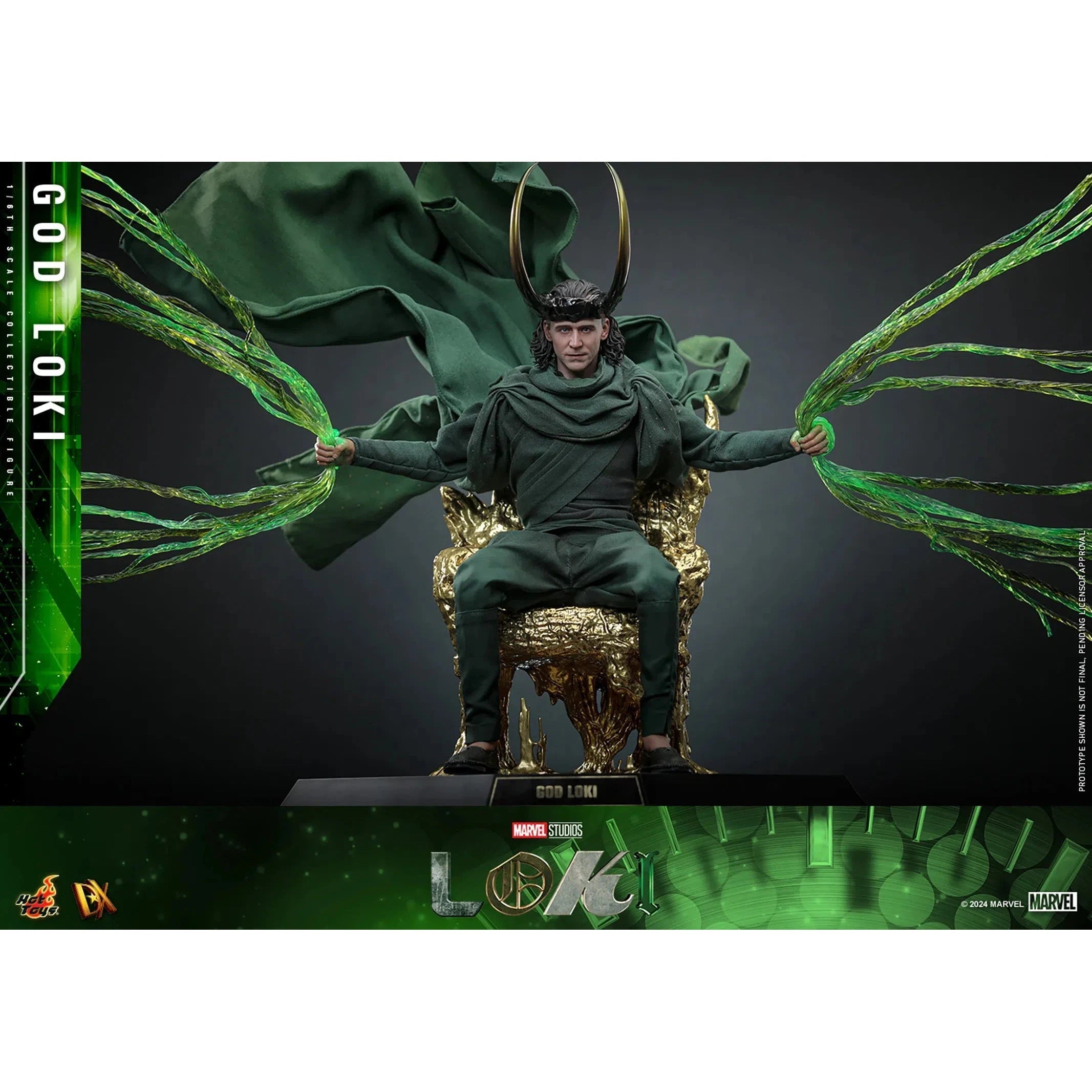 Loki: Season 2: God Loki: DX40: Sixth Scale Figure Hot Toys