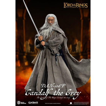 Lord of the Rings: Gandalf the Grey: Dynamic 8ction Heroes Action Figure - Beast Kingdom Toys Action Figures