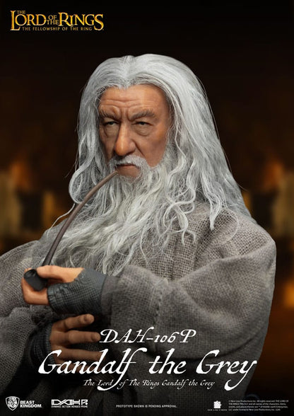 Lord of the Rings: Gandalf the Grey: Dynamic 8ction Heroes Action Figure - Beast Kingdom Toys Action Figures