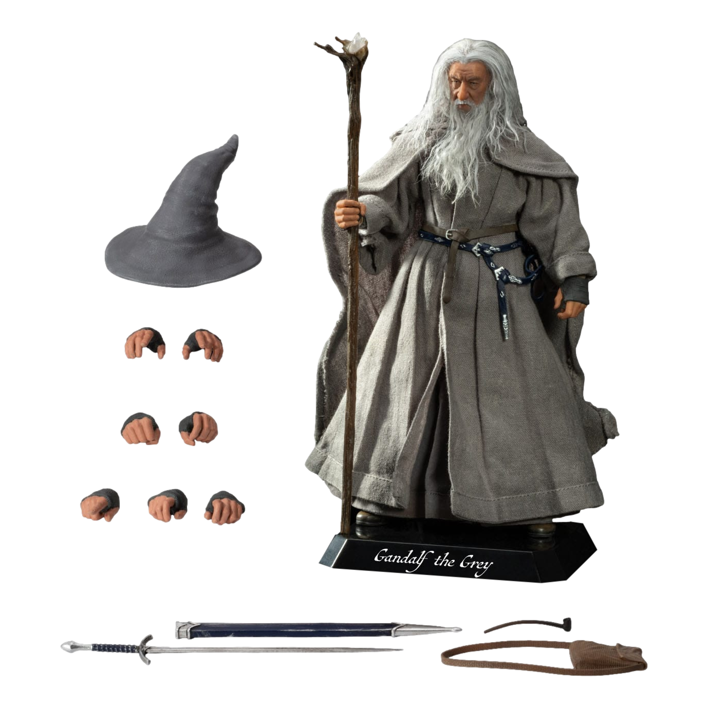 Lord of the Rings: Gandalf the Grey: Dynamic 8ction Heroes Action Figure - Beast Kingdom Toys Action Figures