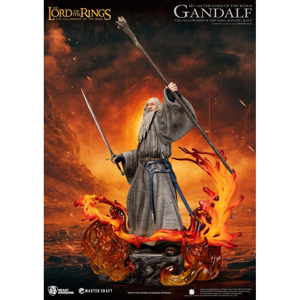 Lord of the Rings: Gandalf the Grey: Master Craft Statue - Beast Kingdom Toys Statue