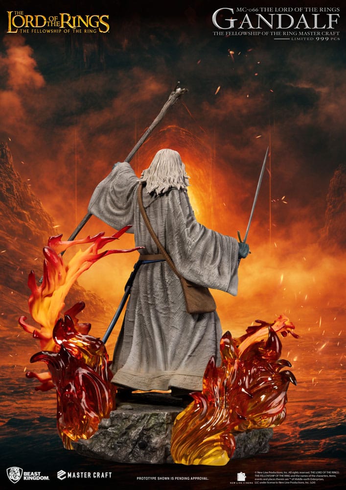 Lord of the Rings: Gandalf the Grey: Master Craft Statue - Beast Kingdom Toys Statue
