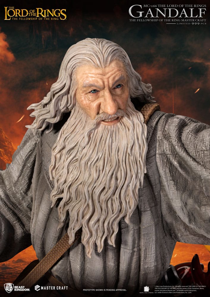 Lord of the Rings Master Craft Statue Gandalf 5 - Beast Kingdom Toys Statues
