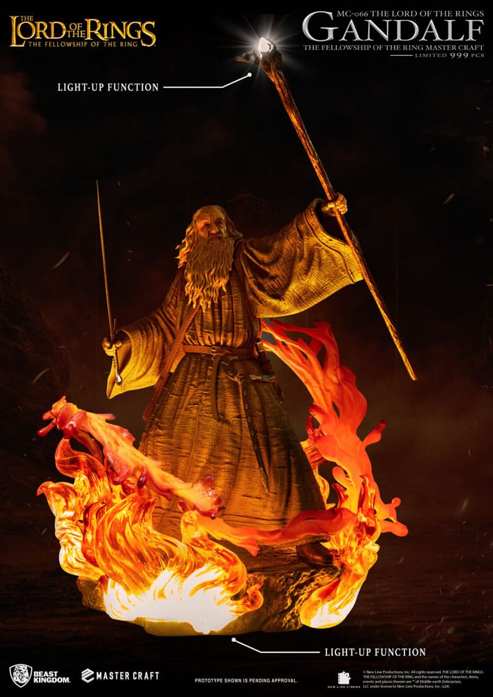 Lord of the Rings Master Craft Statue Gandalf 5 - Beast Kingdom Toys Statues